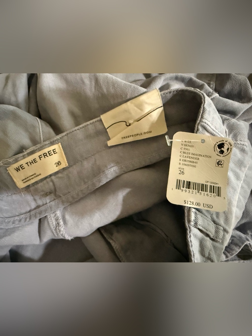NWT Free People We The Free Lotus Balloon Jeans - Picture 9 of 9